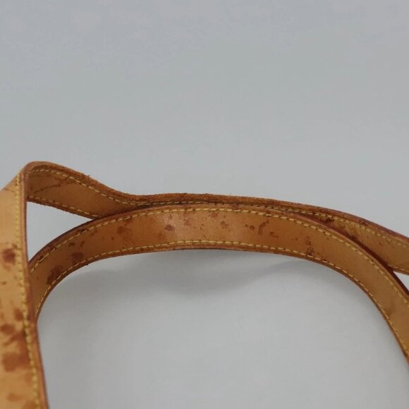 LOUIS VUITTON Monogram Vernis Houston Hand Bag Beige M91004 LV Auth BD945 - Picture 9 of 16